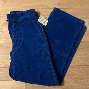 NWT Blue Dickies Supreme Double Knee Corduroy Cargo Pants Size 30